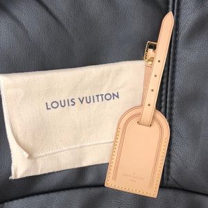 100% Authentic Brand New Louis Vuitton Luggage Tag
